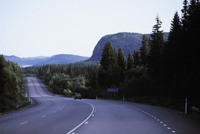 Skuleberget brån E4. Lars Guvå